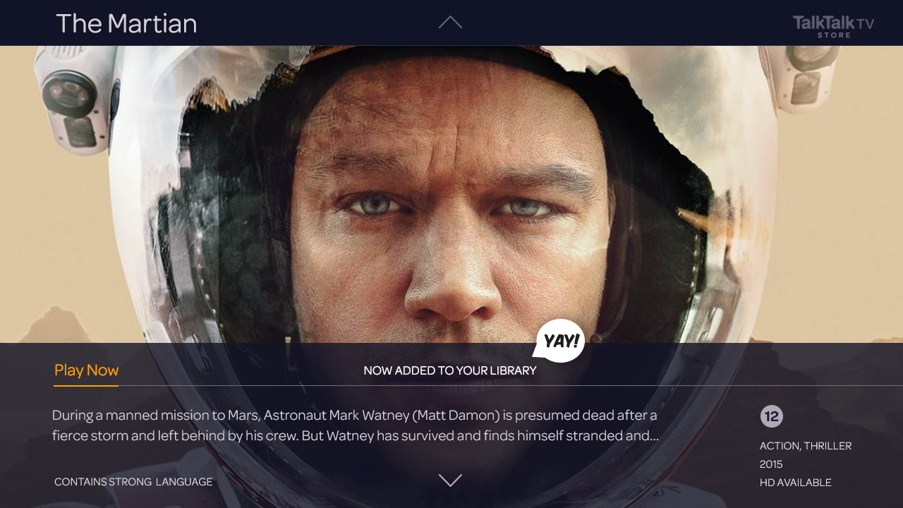 The Martian Rent Added To Library 2