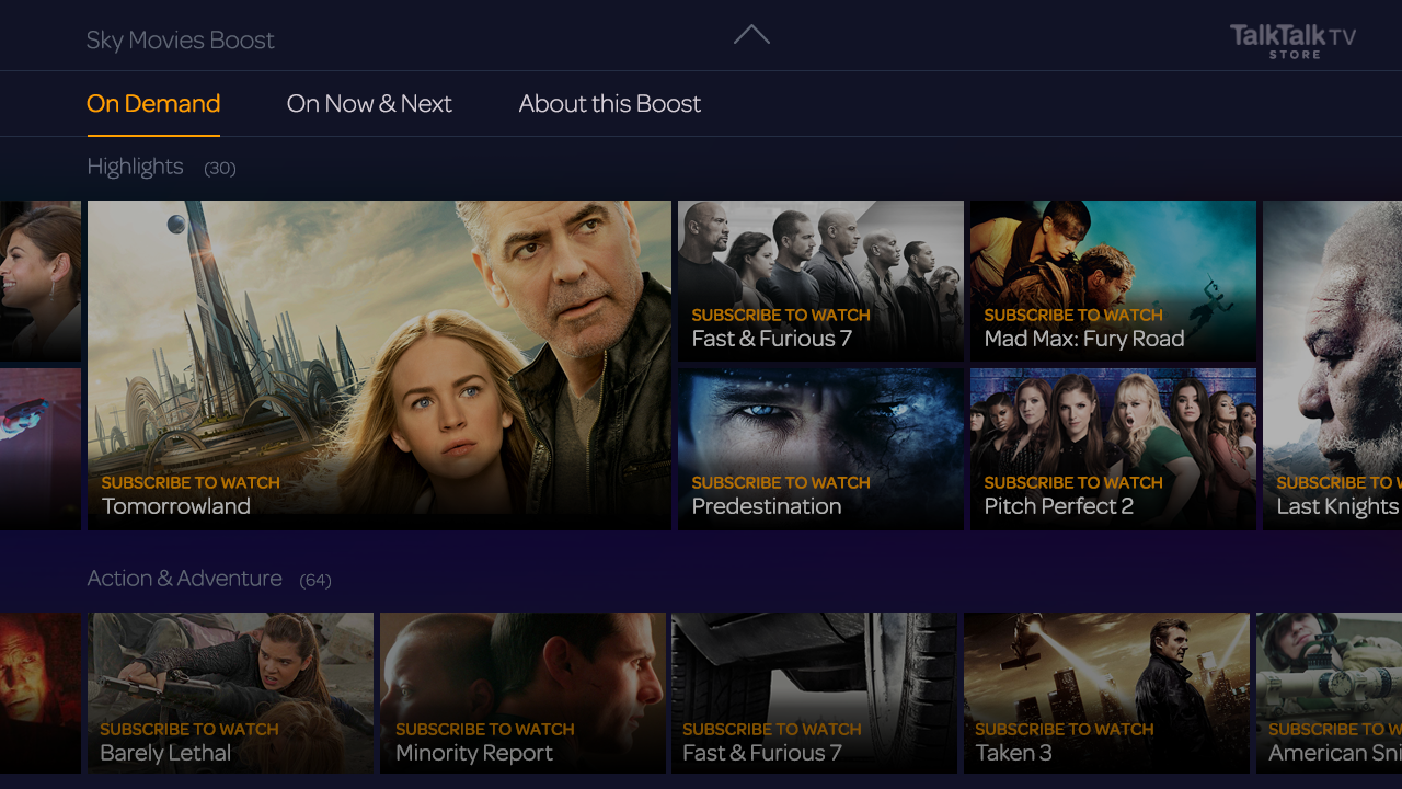 Sky Movies On Demand