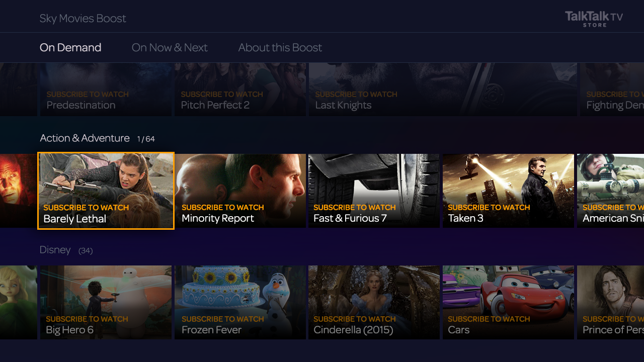 Sky Movies On Demand A&A from Highlight 3