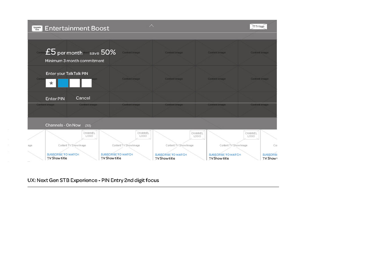 UX MyTalkTalkTV ISP Area
