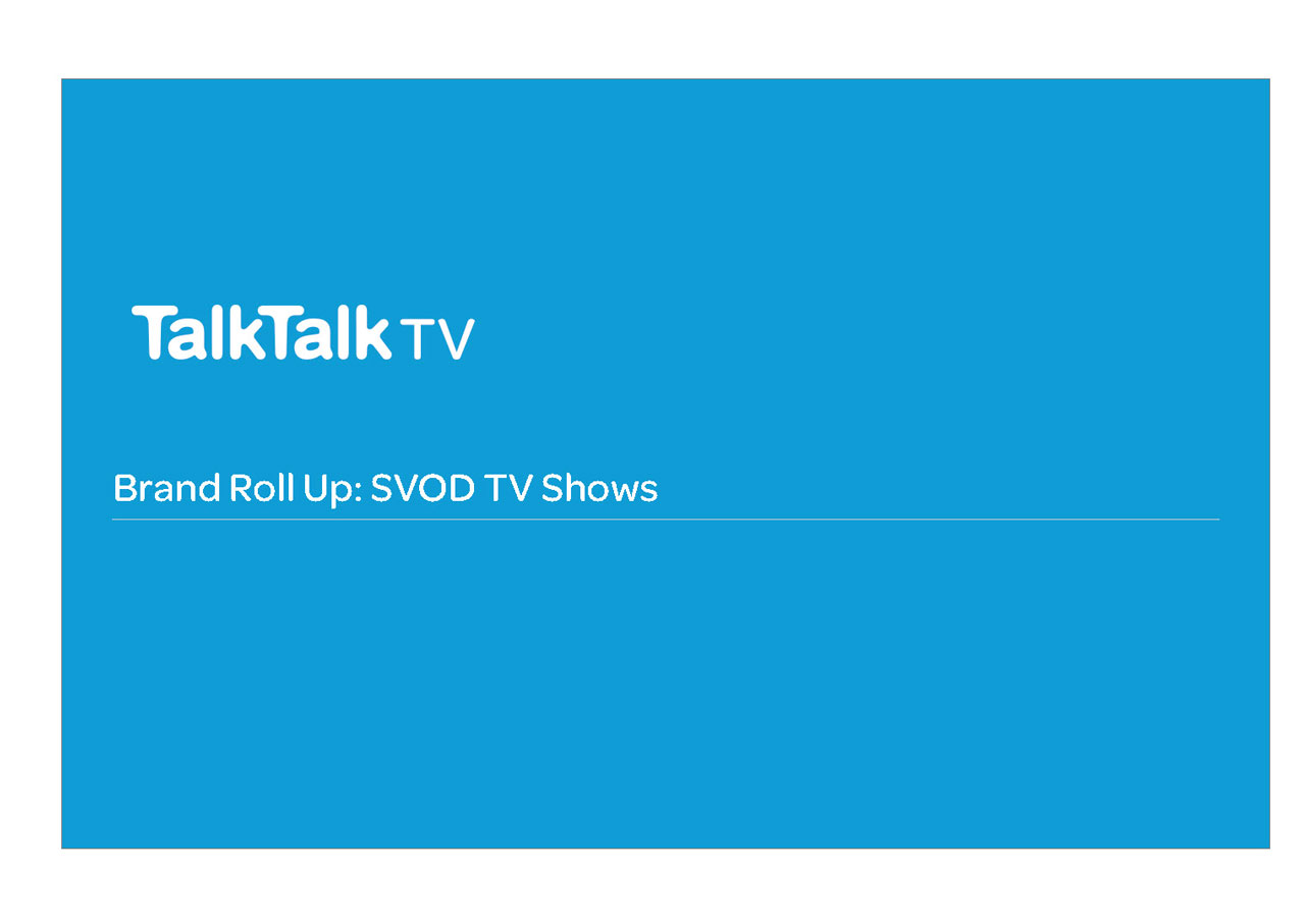 UX MyTalkTalkTV ISP Area