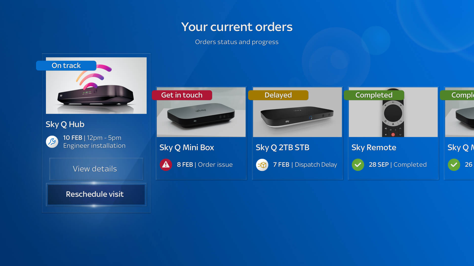 Order Tracking