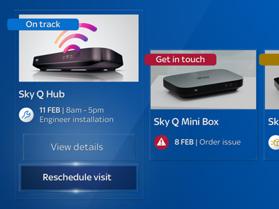Sky Q – Order Tracking